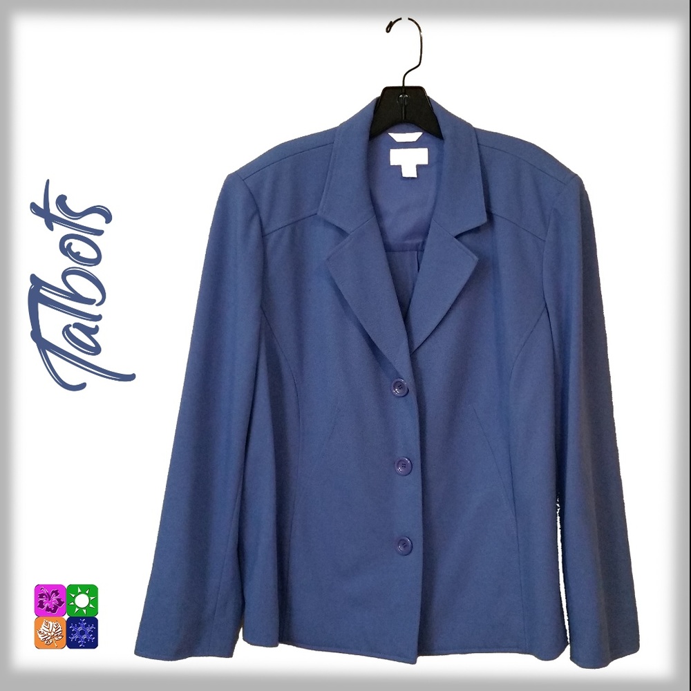 OFFER TALBOTS - Perriwinkle Jacket - 18W